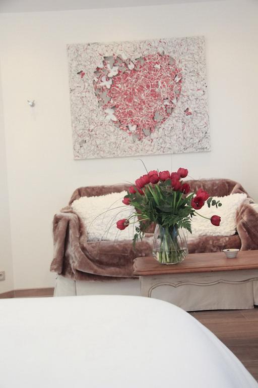 Au Coeur Des Hôtes Steenvoorde Zimmer foto