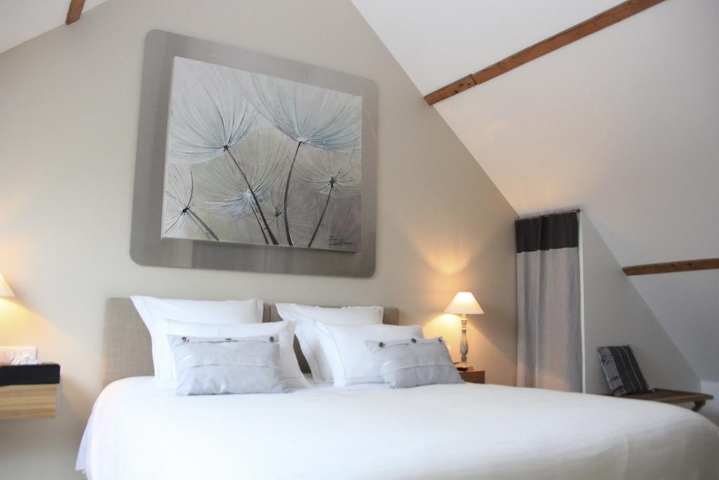 Au Coeur Des Hôtes Steenvoorde Zimmer foto